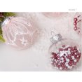 thumbnail image 2 of Christmas Decoration 6cm/24 Painted PET Transparent Ball Christmas Ball Set, 2 of 12