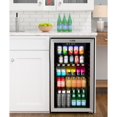 thumbnail image 4 of 18" 32 Cu Ft Beverage Refrigerator Merchandiser with Stainless Steel, 4 of 6
