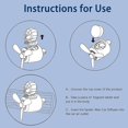 thumbnail image 5 of Car Air Fresheners,cute Cartoon Pilot Car Diffuser Outlet Fan Air Diffuser For Car Vent Perfume Automotive Decoration, 5 of 5