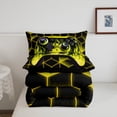thumbnail image 4 of SUTENGDA Modern Black Blue Gaming Joystick Comforters & Duvets  Queen, 4 of 6