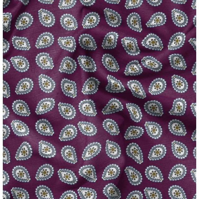 Soimoi Cotton Poplin Fabric Abstracts Abstract Printed Craft Fabric by the Yard 42 Inch Wide