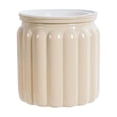 thumbnail image 2 of HHBEAUTY Elegant Translucent Hydroponic Plant Pots with Drainage Holes and Mesh Pad,Garden Planter with Efficient Control Suitable for Succulent Bonsais,Ideal for Living Room,Desktop,Lazy Gardening, 2 of 6