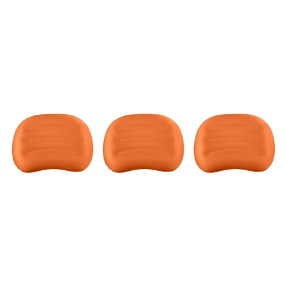 Thinsony Easy Setup And Durable Portable Camping Travel Pillow For Camping And Hiking orange 3Set