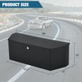 thumbnail image 4 of BeesClover Steel Trailer Tongue Box, 36"x12"x12" Heavy Duty Storage With Lock and Keys, Utility Truck Tool Box Storage Organizer, Tool Chest for Pickup Truck Bed, RV, 4 of 7