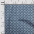 thumbnail image 1 of oneOone Tissu Popeline de Coton Imprimé Géométrique Triangle au Mètre 42 Pouces de Large, 1 of 5