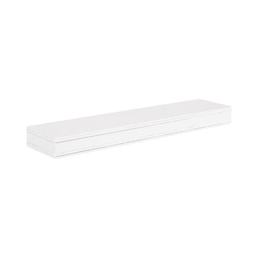 Hometrends 23in Wynot Floating Wall Shelf White