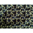 thumbnail image 5 of oneOone Tissu Cambric en Coton Tissu à Imprimé Géométrique Triangulaire au Mètre 56 Pouces de Large, 5 of 5