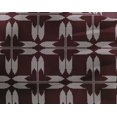thumbnail image 4 of oneOone Tissu Georgette Viscose Panneau Flèche Tissu Imprimé Kasuri BTY 42 Pouces Wide, 4 of 4