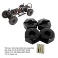 thumbnail image 3 of fastboy 4pieces 5MM en Alliage d'Aluminium Roue Adaptateur de Montage pour 1/10 AXIAL SCX10 AXIAL SCX10 en Alliage d'Aluminium Roue Adaptateur Titamium 1Set, 3 of 6