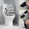 thumbnail image 3 of Poignée de Levage de Couvercle de Toilette Couleur Unie pour Couvercle de Toilette Non Sale Poignée Rabattable de Toilette, 3 of 5