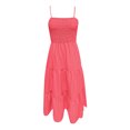 thumbnail image 4 of Robes d'Été pour Femmes 2025 Zeophrasy Robe Unie Sans Manches Col Rond Aguichant Élégante Boîte de Nuit Fête Tunique Mini Robes Décontractées Vacances Liquidation Moins de 5, 4 of 4