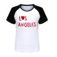 thumbnail image 3 of WEIYLL T-Shirts Filles Imprimé Lettres Manches Courtes Raglan Été Doux Décontracté Hauts pour Enfants 8-9 Ans, 3 of 3