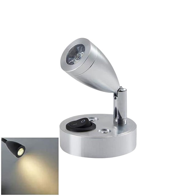 RV Lights Interior Fixture 12/24V LED with USB Port Dimm RV Light Reading E2H0