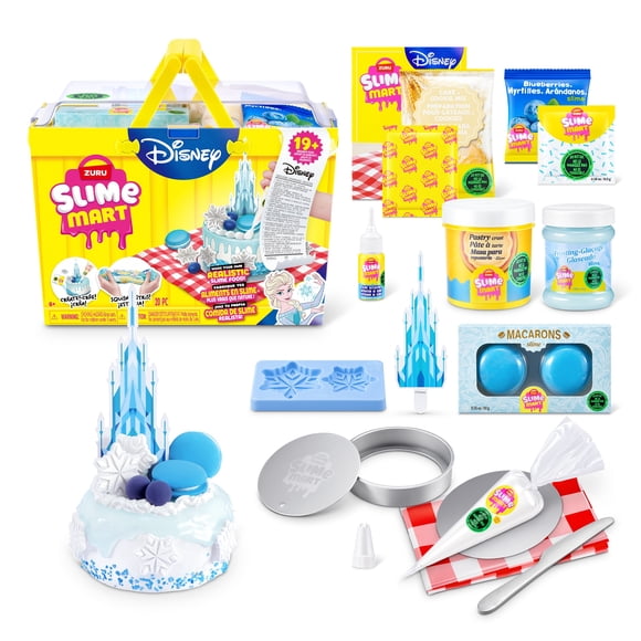 Slime Mart Disney Basket Frozen by ZURU - Realistic Play Food Themed DIY Slime Kit for Kids Ages 6+