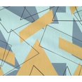 thumbnail image 4 of oneOone Cotton Flex Fabric Rectangle & Triangle Geometric Print Fabric By The Yard 40 Inch Wide, 4 of 4