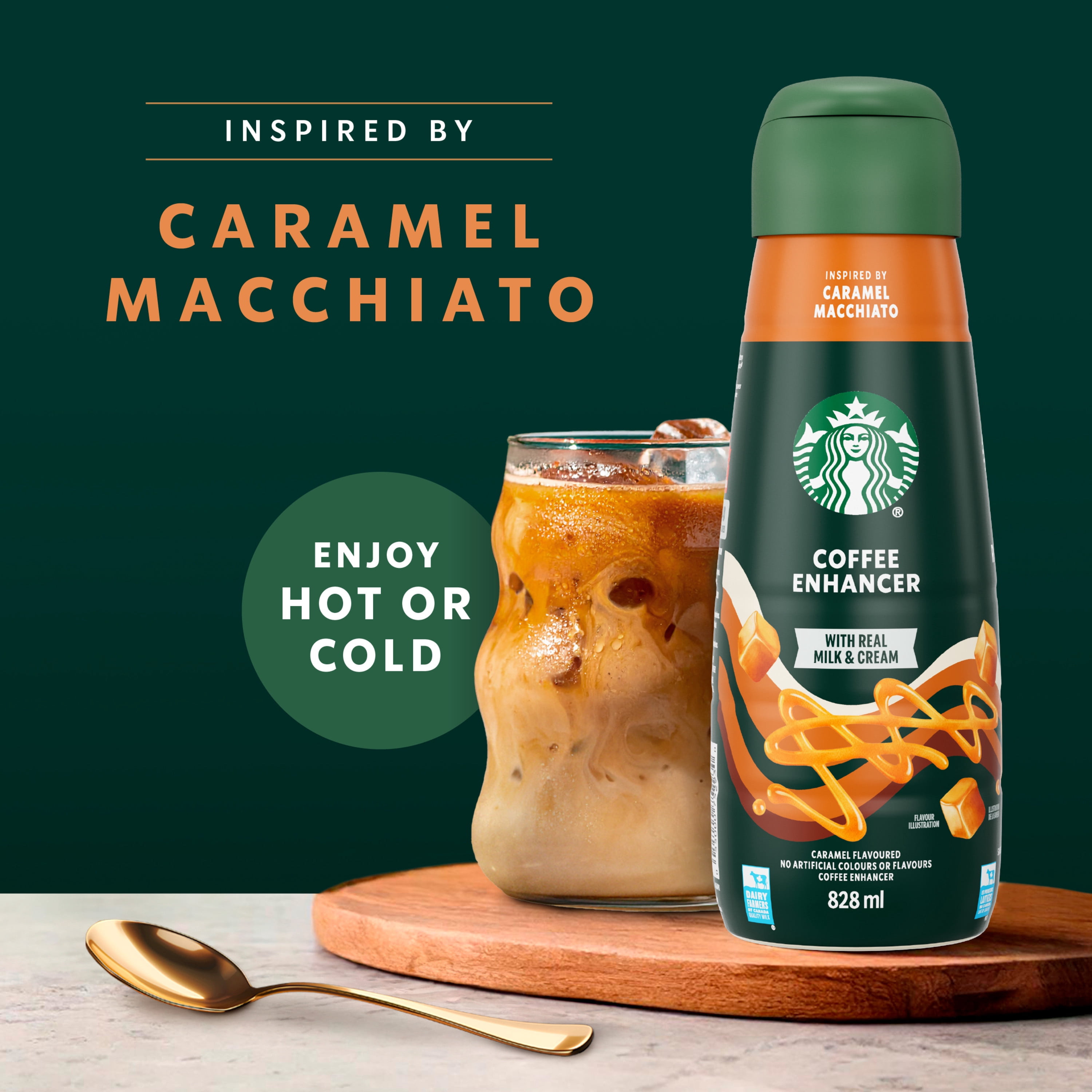 Starbucks Rehausseur de Café Liquide Macchiato au Caramel