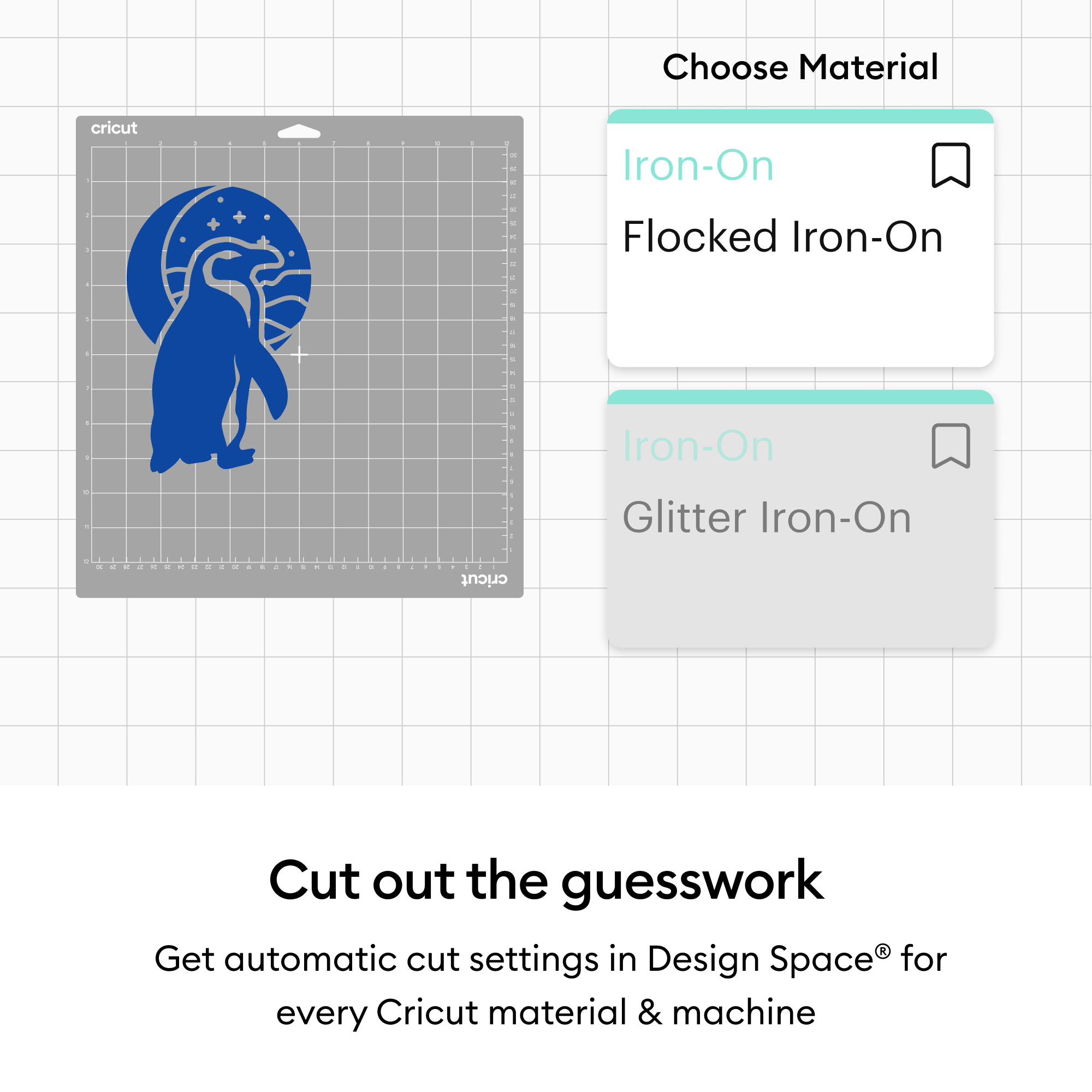Thermocollant floqué Cricut™, collection Classics