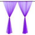 thumbnail image 3 of MesaSe 1 Panel Fiber Sheer Backdrop Curtain Arch Drapes Wrinkle-Free 5ft x 9.2ft, 3 of 24