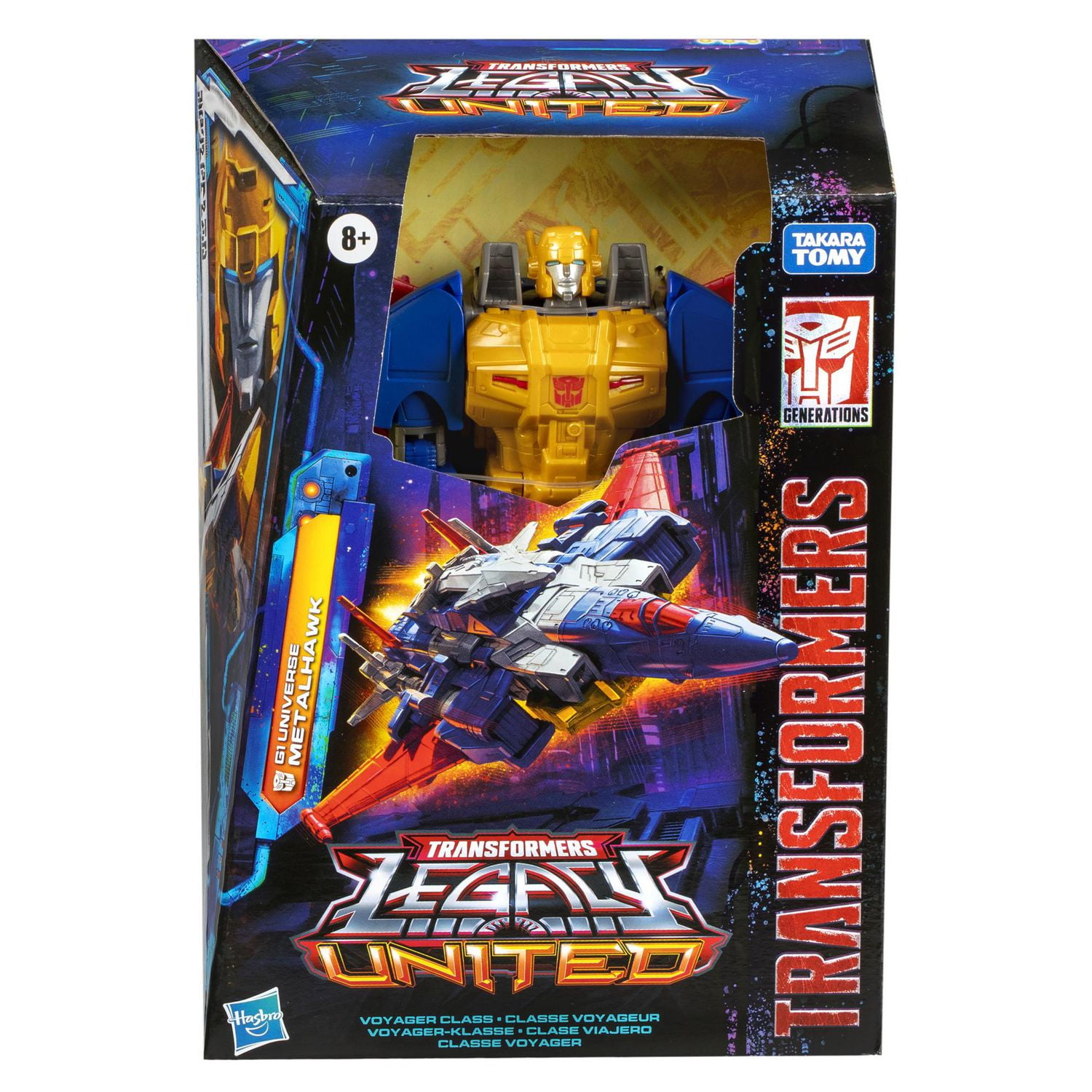 Transformers Generations Legacy United Voyageur Super-God Masterforce Metalhawk