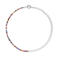 thumbnail image 1 of Daisyyozoid Collier Ras-du-Cou en Perles en Gros pour Femmes Filles Fait à la Main Collier Ras-du-Cou Coloré Perlé Bijoux, 1 of 1