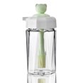 thumbnail image 1 of Oil Dispenser with Brush Opening Condiment Container Multifunctional Barbecue Baking Cooking Seasoning Jar Family Party Grilling Baking Tool Green, 1 of 9