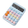 thumbnail image 2 of Calculator,Round Button Lcd Display Suitable Office Cute Candy Display - Button Cute Candy D Suitable 12 Lcd Button Kids Office Button Office Use 12 Button Kids 12 Qisuo, 2 of 7