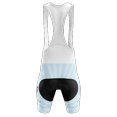 thumbnail image 2 of Australia White Bib Shorts - 4XL, 2 of 3