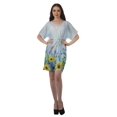 thumbnail image 2 of Moomaya Robes Imprimées Business Casual Femmes Robe d'Été Shorts Femmes Robe Simple, 2 of 6