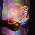 thumbnail image 3 of DAYBETTER Solar Outdoor Rope Lights, 33Ft Multi-Colour Waterproof Lights with 100 LEDs for Outside Tree Fence Yard Christmas Lighting Decoration, 3 of 7