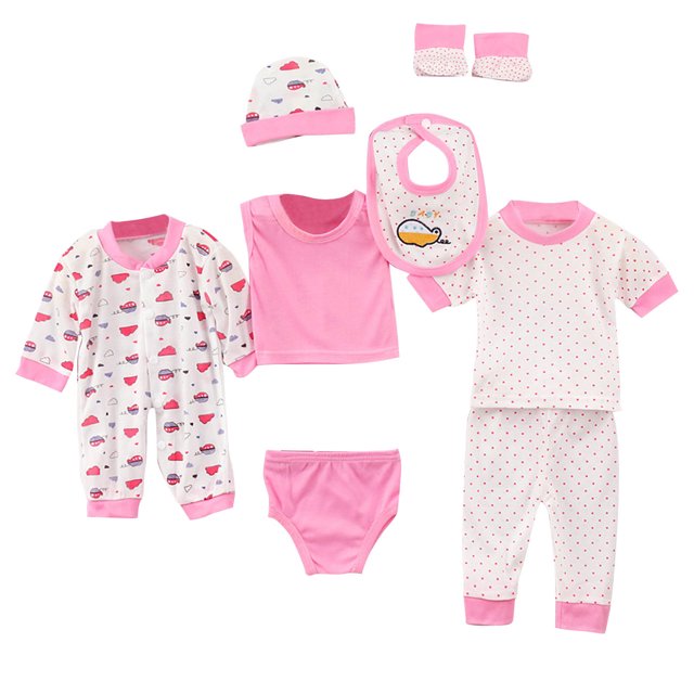 New Born Clothes Gift Set Unisex Baby Outfit and Accessories Newborn Essentials