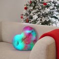 thumbnail image 4 of Battery Led Lights Valentine's Day Pillow Cute Heart Led Pillow Light Soft Cushion Gift Home Children Long Led Lights, 4 of 7