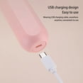 thumbnail image 4 of MesaSe Mini Hand Mixer Electric Handheld Kitchen Mixer Egg Beater USB Rechargeable Hand Mixer for Baking Cake  Egg White  Yeast Dough  Include 3 Stainless Steel Whisk, 4 of 8
