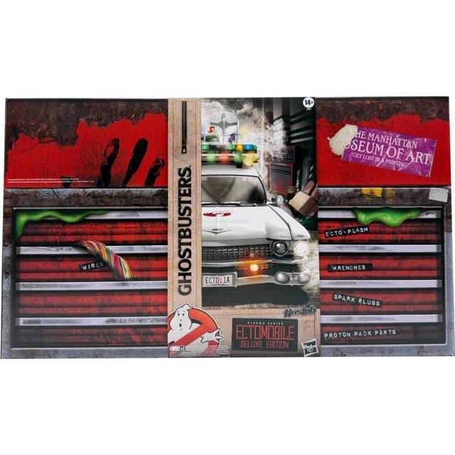 Ghostbusters 22.5 Inch Long Vehicle Figure Plasma Series Deluxe Model - Ectomobile Anniversary Edition