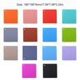 thumbnail image 3 of ziyahi Heats Insulation Table Mat Dish Plate Pot Pad Square Coaster Nonslip Placemat Desk Countertop Protector Kitchen Draining Blue, 3 of 5