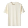 thumbnail image 1 of Diufon Men's Athletic T-Shirts Cotton Breathable Short Sleeve Crewneck Pullover Tops Solid Color Basic Shirt, 1 of 5