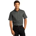 thumbnail image 1 of Port Authority Men's Short Sleeve SuperPro React Twill Shirt - W809, 1 of 1