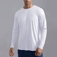 thumbnail image 4 of zfhfof Men's Sun Protection Athletic Shirts Long Sleeve Rash Guard Swim T-Shirts Lightweight Quick Dry Fishing Running Workout Shirts, 4 of 8