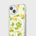 thumbnail image 2 of Étui Transparent pour iPhone 15 - Motif Pissenlit Jaune, 2 of 5
