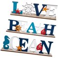 thumbnail image 4 of 3Pcs Wooden Alphabet Decors Household Letter Decors Wooden Craft Decors, 4 of 9
