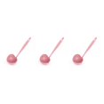 thumbnail image 3 of yingyy 2 in 1 Soup Spoon Long Handle Home Strainer Cooking Colander Kitchen Scoop Plastic Ladle Tableware Kitchen accessories pink 1pcs 3Set, 3 of 6