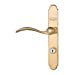 thumbnail image 2 of Larson Manufacturing 4338844 Quickfit Door Handle Set - Brass, 2 of 2