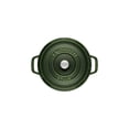 thumbnail image 4 of STAUB La Cocotte Cocotte Ronde en Fonte 6,75 L, Vert Basilic, 4 of 6