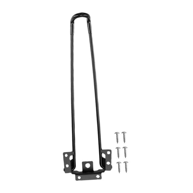 Foldable Furniture Hairpin Legs Metal Legs Table Furniture Legs DIY Coffee Table 16.5 Inch