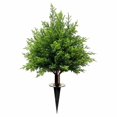 thumbnail image 1 of 2025 Green Potted Simulation Trees Indoor/Outdoor, Easy to Shape, Multifunctional for Garden and Cemetery Decor, 1 of 6