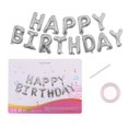 thumbnail image 1 of Rose Gold Happy Birthday Balloon Beautiful 16Cun Inch Letters Happybirthday Happy Birthday English Alphabet Set Happy Birthday Balloons Letters Happy Birthday Foil Balloon, 1 of 2