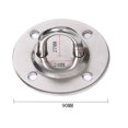 thumbnail image 4 of Stainless Steel U Ceiling Anchor Yoga Hammock Wall Mount Anchor Hooks Aerial Ceiling Swing Hanging Kit, 4 of 5