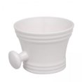 thumbnail image 1 of Bunblic 2x Bol à Savon Traditionnel, Grand Ouverture, Outils de Rasage pour Barbe, Blanc, 4 Pcs, 1 of 8