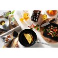 thumbnail image 3 of Calphalon Contemporary Hard-Anodized Aluminum Nonstick Cookware, Omelette Pan, 12-inch, Black, 3 of 4
