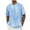 Light Blue, variant on HVOBTTY Men's Plus Size Summer T Shirt Casual Fashion Print Short Sleeve Round Neck Loose Comfortable Breathable Everyday Wear Top Pink, XXXXXL