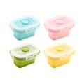 thumbnail image 2 of Foldable Storage Box,4Pcs Baby Food Box Childrens Food Storage Artifact Material Multifunctional Use Sealed Preservation Portable Easy to Meet Babys Dietary Needs,Baby Food Storage, 2 of 9